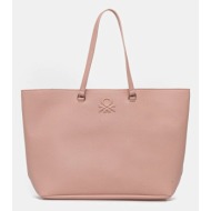 τσάντα united colors of benetton χρώμα: ροζ, 618udy06w κύριο υλικό: 100% πολυεστέρας
φόδρα: 100% πολ