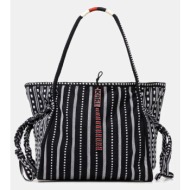 τσάντα karl lagerfeld χρώμα: μαύρο, a2w30232 κύριο υλικό: 100% οργανικό βαμβάκι
φόδρα: 100% οργανικό