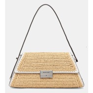 τσάντα michael michael kors χρώμα: μπεζ, 30s5slnl2w φόδρα: 55% πολυεστέρας, 45% λινό
υλικό 1: 100% π