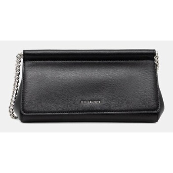 τσάντα michael michael kors χρώμα μαύρο, 30s5s9yc6l κύριο