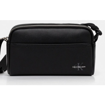 σακίδιο calvin klein jeans χρώμα μαύρο, lv04g3015g 100%