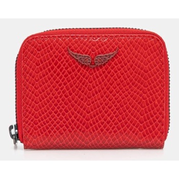 πορτοφόλι zadig&voltaire χρώμα κόκκινο, lwsg01189 κύριο