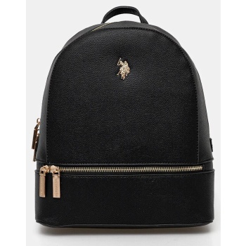 σακίδιο πλάτης u.s. polo assn. jones χρώμα μαύρο