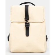 σακίδιο πλάτης rains bucket backpack w3 χρώμα: κίτρινο, 13040 συνθετικό ύφασμα