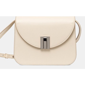 τσάντα bally χρώμα μπεζ, wac02t κύριο υλικό 100% δέρμα