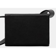 δερμάτινο πορτοφόλι heliot emil χρώμα: μαύρο, ss25_16_89_blk01_co 100% φυσικό δέρμα