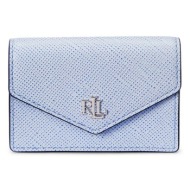 δερμάτινο πορτοφόλι lauren ralph lauren χρώμα: μπλε, 432967060 κύριο υλικό: 100% φυσικό δέρμα
φόδρα: