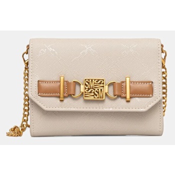 τσάντα steve madden blee χρώμα μπεζ, sm13001732 κύριο