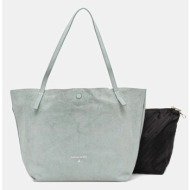 δερμάτινη τσάντα διπλής ...