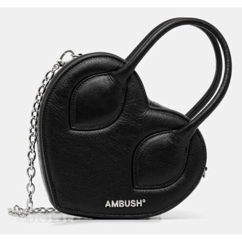 heart top handle bag χρώμα μαύρο, 12115033 κύριο υλικό