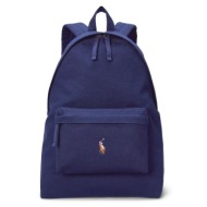 σακίδιο πλάτης polo ralph lauren χρώμα: ναυτικό μπλε, 405967604 100% βαμβάκι