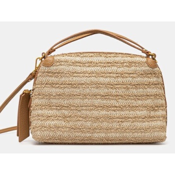 τσάντα gianni chiarini alifa χρώμα καφέ, bs.8788.frou
