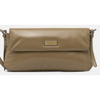 δερμάτινη τσάντα by far mwbsb014ll032gr045pl κύριο υλικό