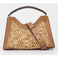 τσάντα gianni chiarini aurora χρώμα: μπεζ, bs.11415.comm.crhml κύριο υλικό: 100% βισκόζη
πρόσθετο υλ