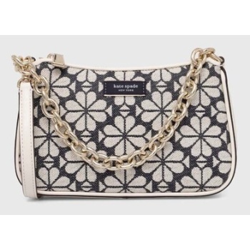 τσάντα kate spade kf989 υφαντικό υλικό, φυσικό δέρμα