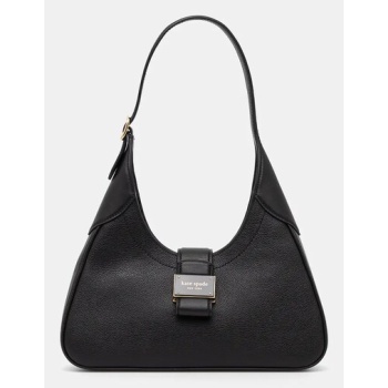 δερμάτινη τσάντα kate spade χρώμα μαύρο, ki460 κύριο