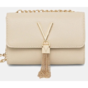 τσάντα valentino bags χρώμα μαύρο, vbs1r403g μεμβράνη