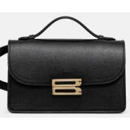 δερμάτινη τσάντα victoria beckham χρώμα: μπεζ, b424aac005976a 100% δέρμα βοοειδών