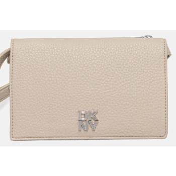 πορτοφόλι dkny χρώμα κίτρινο, r445ah95 100% πολυουρεθάνη