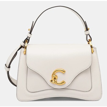 τσάντα coccinelle χρώμα άσπρο, ssk 18 02 01 κύριο υλικό