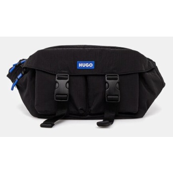 τσάντα φάκελος hugo blue χρώμα μαύρο, 50541902 100%