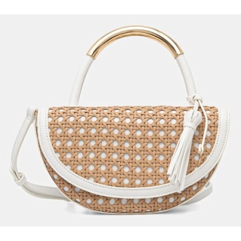 τσάντα aldo arinella χρώμα μπεζ, 13989388 υλικό 1 100%