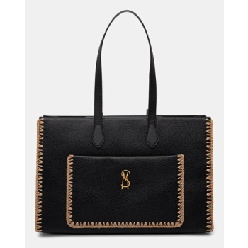 τσάντα steve madden bkee χρώμα μαύρο, sm13001740 κύριο