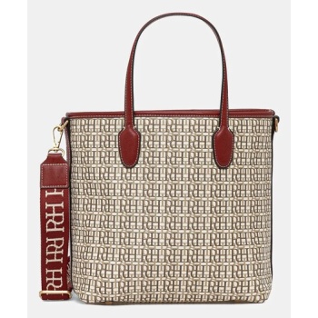 τσάντα pedro del hierro χρώμα μπεζ, 1119561 κύριο υλικό