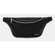 τσάντα φάκελος calvin klein jeans χρώμα: μαύρο, lv04g3012g κύριο υλικό: 100% πολυουρεθάνη