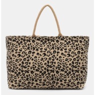 τσάντα answear.lab χρώμα: μπεζ κύριο υλικό: 100% γιούτα
φόδρα: 100% βαμβάκι