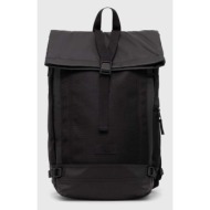 σακίδιο πλάτης eastpak tecum roll χρώμα: μαύρο, ek0a5bfn80w1 100% πολυεστέρας