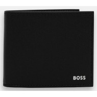 δερμάτινο πορτοφόλι boss ανδρικό, χρώμα: μαύρο, 50548811 υλικό 1: 100% φυσικό δέρμα
υλικό 2: 100% πο