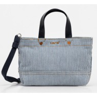 τσάντα levi`s χρώμα: μπλε, 000iv-0002 κύριο υλικό: 95% βαμβάκι, 5% δέρμα
φόδρα: 100% βαμβάκι