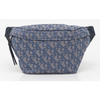 τσάντα φάκελος calvin klein χρώμα γκρι, lv04g3177g