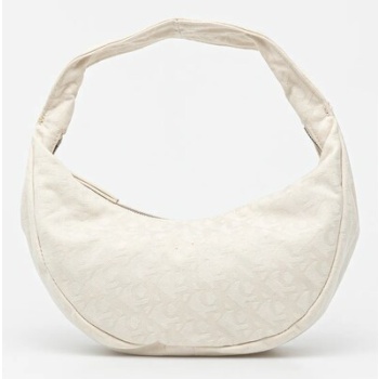 τσάντα calvin klein χρώμα μπεζ, lv04f3206g 100%