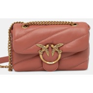 δερμάτινη τσάντα pinko ...