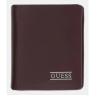 δερμάτινο πορτοφόλι guess new boston χρώμα: μαύρο, smnebr lea22 κύριο υλικό: 100% φυσικό δέρμα
φόδρα