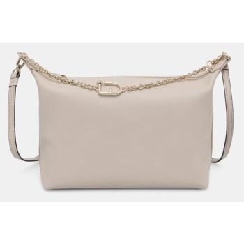 δερμάτινη τσάντα furla χρώμα μπεζ, we00662 bx3104 van00