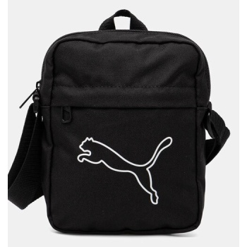 σακίδιο puma χρώμα μαύρο, 91182 100% πολυεστέρας