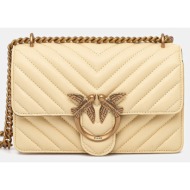 δερμάτινη τσάντα pinko ...