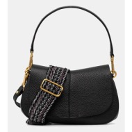 δερμάτινη τσάντα gianni chiarini helena round χρώμα: πράσινο, bs 11088 tkl-na φυσικό δέρμα