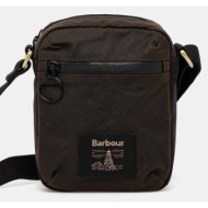 σακίδιο barbour χρώμα: πράσινο, uba0716 υφαντικό υλικό