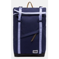 σακίδιο πλάτης helly hansen stockholm χρώμα: μαύρο, 67187 100% πολυεστέρας