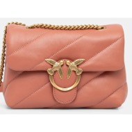 δερμάτινη τσάντα pinko ...