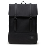 σακίδιο πλάτης herschel survey backpack χρώμα: μαύρο, 11404-05881-os πολυεστέρας