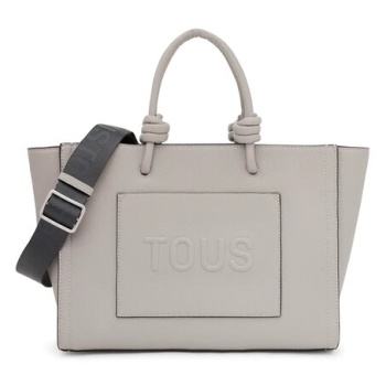 τσάντα tous la rue new χρώμα γκρι, 2001944347 συνθετικό