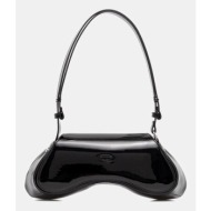 τσάντα diesel play play crossbody cross body χρώμα: ροζ, x10221.p6255 κύριο υλικό: 100% πολυουρεθάνη