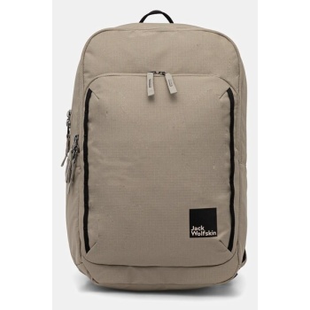 σακίδιο πλάτης jack wolfskin terracade χρώμα γκρι, a64020