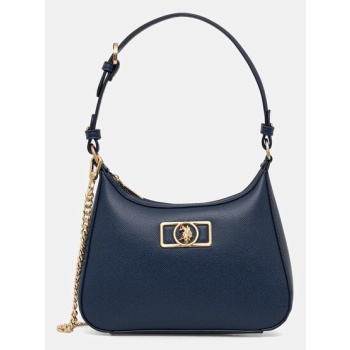 τσάντα u.s. polo assn. jones χρώμα ροζ, beuj88676wvp 100%