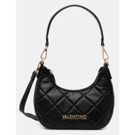 τσάντα valentino bags χρώμα: πορτοκαλί, vbs3kk45r δερμάτινη απομίμηση